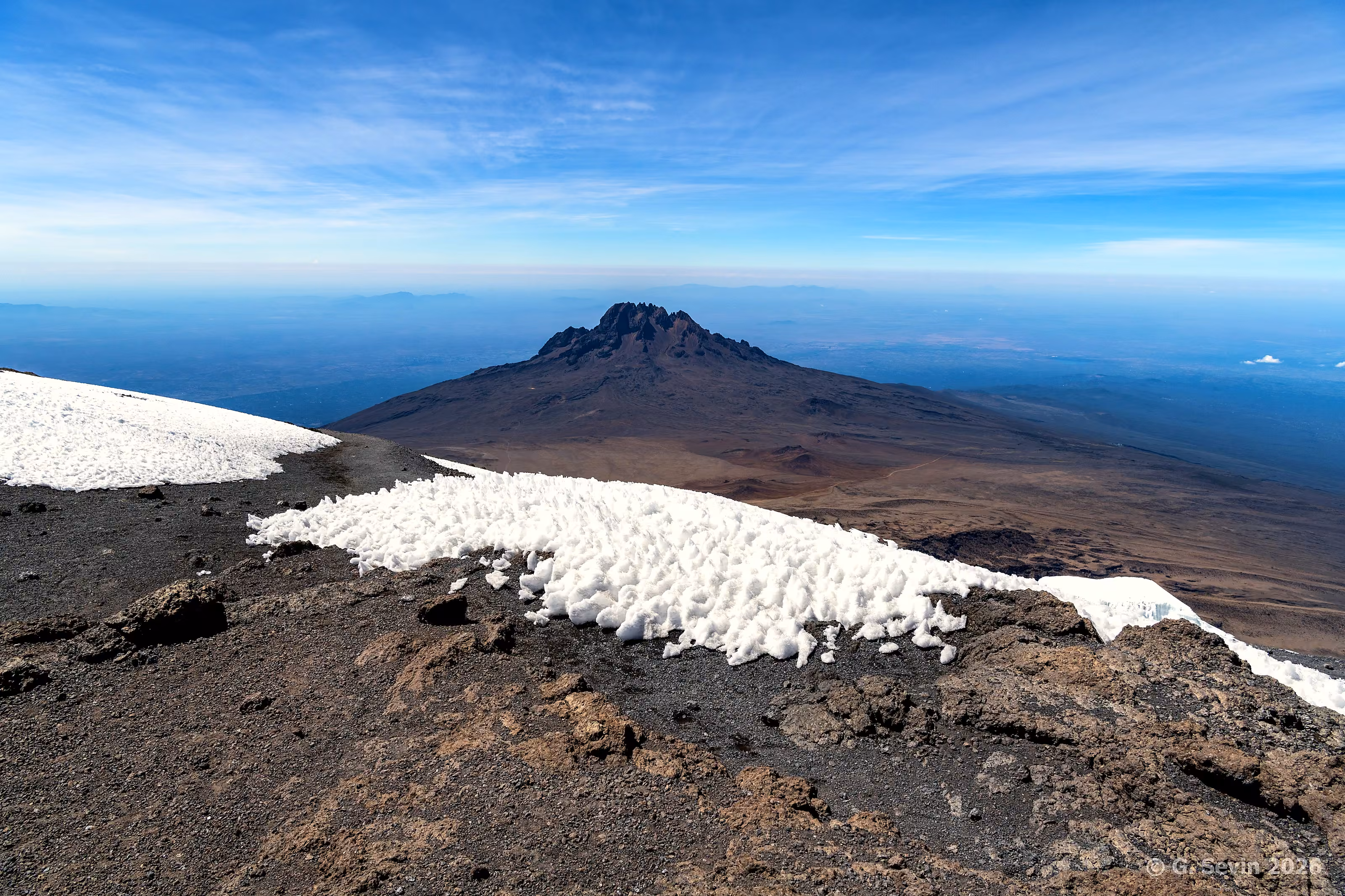 La langue de neige, Mawenzi en face